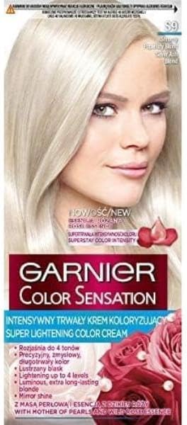 Garnier Color Sensation Super Brightening Hair Colour S9 Silver Grey Blonde