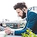 Bluetooth Headset Wireless Earpiece for Cellphones - Ear Piece Hands Free Earbuds Headphone w/Mic, Noise Cancelling for iPhone/Samsung Cellphone Driving DAROMAX B1c