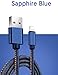 Mytecai Iphone Charger Cable iphone cable 3ft 8pin iphone Charger USB Compatible with iphone X/8/8plus/7/7plus/6s/6s Plus/6/6 Plus/5/5S/SE/iPad (Blue)
