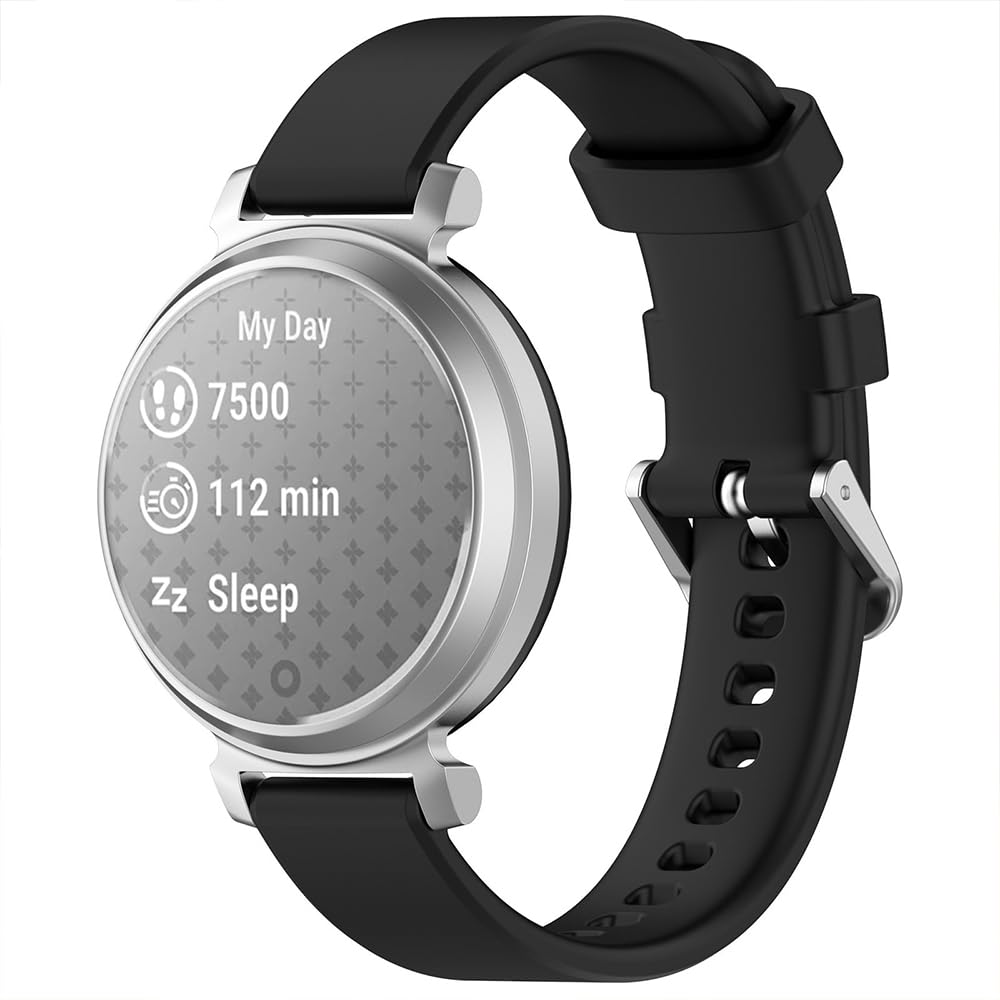 Silicone Watch Strap for Garmin Lily 2, Bracelet Sport Replacement Band for Garmin Lily 2 Active