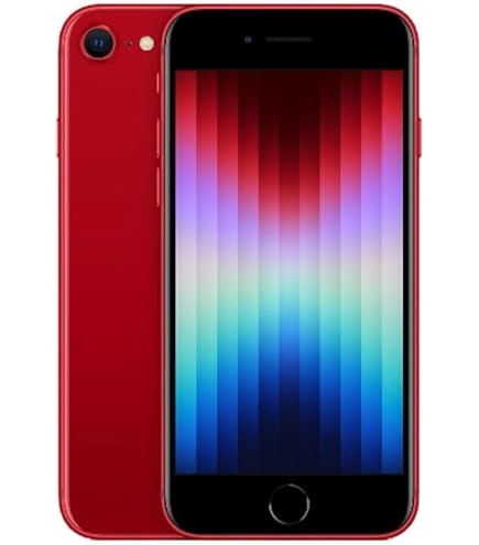 Amazon.com: Apple iPhone SE 3rd Gen, 64GB, RED - Unlocked (Renewed 