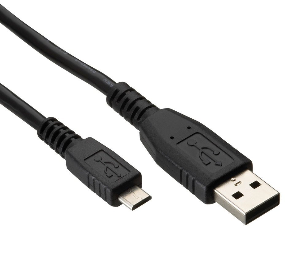 Invero® 3M Micro USB Data Charge Sync Cable for Android Smartphones, Tablets, Apple TV, PS4, Xbox One Controllers, Raspberry Pi, Speakers, Powerbanks and more - All Micro USB Enabled Devices - 3 Meter