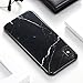 ESR Marble Slim Soft Case for iPhone X, Flexible TPU Marble Pattern Cover for Apple iPhone 5.8 inch (2017 Release only) (Black Sierra)