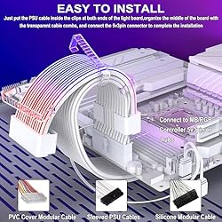 Sirlyr PC RGB Strips,Addressable ARGB Strip