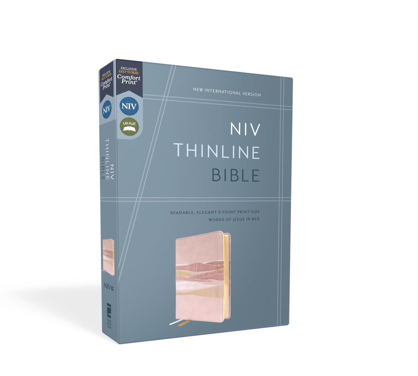 NIV, Thinline Bible, Leathersoft, Pink, Red Letter, Comfort Print NIV, Thinline Bible, Leathersoft, Pink, Red Letter, Comfort Print Imitation Leather