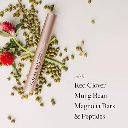 VEGAMOUR Vegalash Volumizing Lash Serum - Eyelash Enhancement Restoration Treatment, Natural Hormone-free Plant Based Vegan Cruelty-free Formula Boosts Healthy Growth