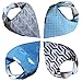 Baby Bandana Drool Bibs for Teething and Drooling 4 Pack Bibs Set by Babysta