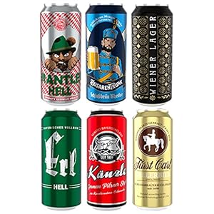 BeerTasting Probierset (6x 0,5l Dose) (Mit deutschen Bieren)