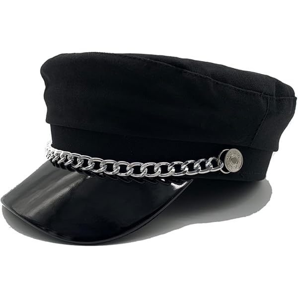 Amazon Leather Biker Cap Biker Caps For Women Willheoy Newsboy Cap - Main Image