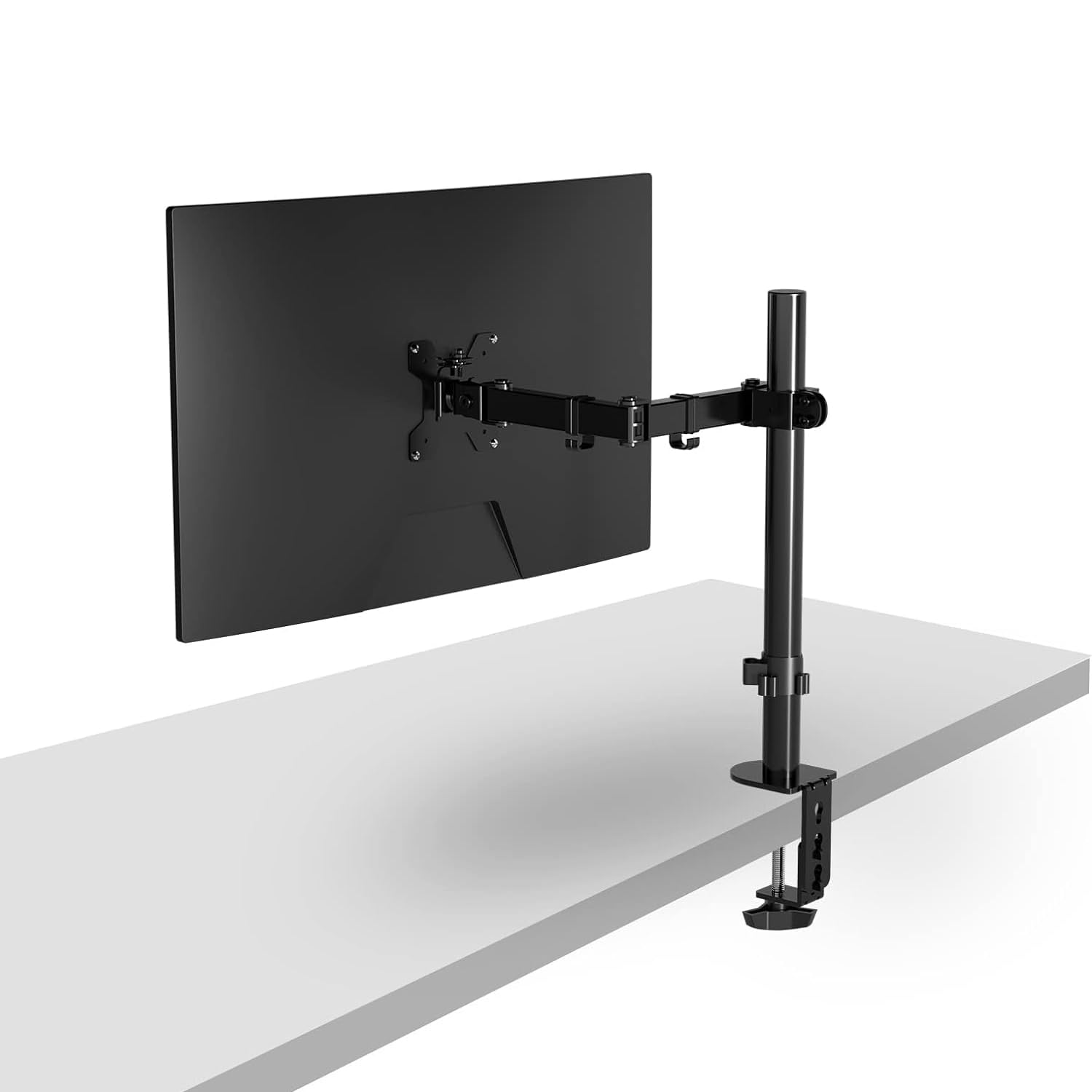 Pholiten Monitor Arm - Single Monitor Mount for 13-32 inch Screens, 10kg Load, 100x100mm VESA Compatible