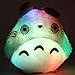 LU-CC Chinchilla Luminous Pillow Totoro Shape With LED Colorful Light – Gift for Girlfriend, Christmas Day, Birthday, Valentine's Day, Children's Day, Grey