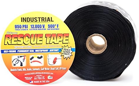 Rescue Tape Self-Fusing Silicone Tape Combo Special - 2" X 36' Industrial Roll plus FREE Standard Roll