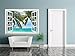 wall26 Removable Wall Sticker Wall Mural - Beautiful Sunny Beach on a Tropical Island with Palm Trees - Creative Window View Home Decor Wall Decor - 24