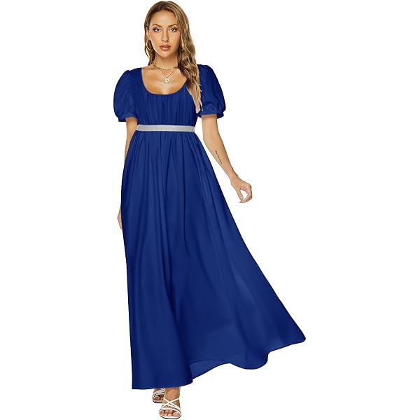 Amazon.com: Regency Dresses for Women Bridgerton Dress Jane Austen Ball Gown  Empire Waist (Blue, US4) : Clothing, Shoes & Jewelry
