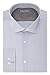 Calvin Klein Men's Stretch Xtreme Slim Fit Check Spread Collar Dress Shirt, Multi/Blue, 16