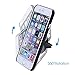 Car Air Vent Mount,Leeioo Magnetic Air Vent Car Holder With Full 360 Degree Rotation for Cellphones (Black air vent mount)