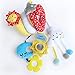TOYMYTOY Kid Baby Crib Cot Pram Hanging Rattles Spiral Stroller Car Seat Toy（sun,moon)