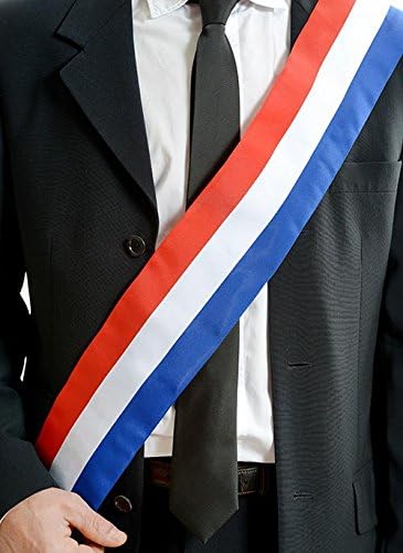 Scarf of the Mayor,three-colored (8 cm x 2 meters), Mehrfarbiges - Image 5