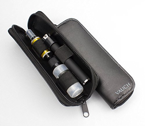 Leather Vape Pen Accessories Case / Bag / Pouch / Holder - Keep Your Vape Clean and Secure - Organize Your Juice Bottle and Vape Together