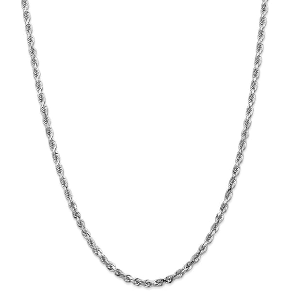 Amazon.com: Solid 925 Sterling Silver 2.5mm Diamond-cut Rope Chain