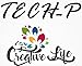 TECH-P 3 Pack Hand Press Paper Craft Punch,Card Scrapbooking Engraving Kid Cut DIY Hole Puncher-Balloon Heart Flower