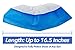NoDirt Ultra Premium Disposable Boot & Shoe Covers - Waterproof, Skid-Proof Bottom - One Size Fits All Up to XL (50 Count)