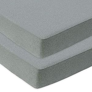 BlueSnail Waterproof Fitted Pack N Play Playard Sheet- Fits All Baby Portable Mini Cribs, Play Yards and Foldable…