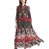 Froomer Women Summer Boho Casual Long Maxi Evening Party Dress Beach Dresses