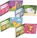 Valentine's Cards For Kids | Zoo Animal Punch Out Puzzle Valentines Cards For Kids | Classroom Valentine Cards Fun For Boys & Girls