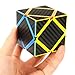 Twister.CK Oblique Twist Puzzle Cube with Carbon Fiber Sticker,Skewb Magic Cube,Fluctuation Angle Puzzle Cube,Made of Friendly ABS Plastic Material,The Color and New Style Will Never Fade Away.