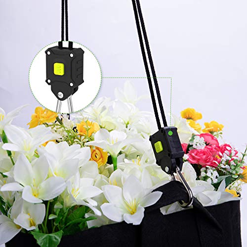 image for VIVOSUN 1-Pair 1/8 inch Rope Hanger Improved Design, More Convenience 