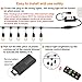 Maxdot Wireless Remote Control Dimmer kit, Plug-in Dimmer for Indoor or Outdoor LED Dimmable String Lights, Edison Dimmable Bulbs, Dimmable Incandescent Bulbs (150 W, 2-Prong Plug)