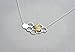 Helen de Lete Innovative Honey Bees Sterling Silver Collar Necklace