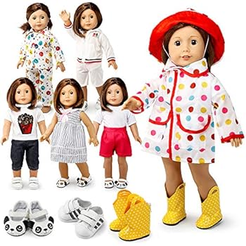 Amazon Com Oct17 Doll Clothes For American Girl 18 Inch Dolls