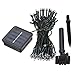SOLMORE Solar Powered LED String Light, Ambiance Lighting, 17M 100 LED Starry Solar Fairy String Lights for Outdoor, Gardens, Homes, Christmas Party Holiday Landscape Decor Green
