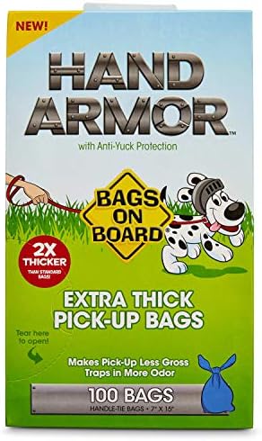 hand armor dog bags