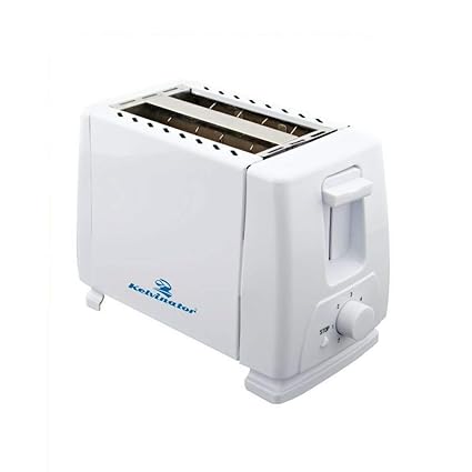 Kelvinator KPT-601 2-Slice Pop-Up Toaster (White)