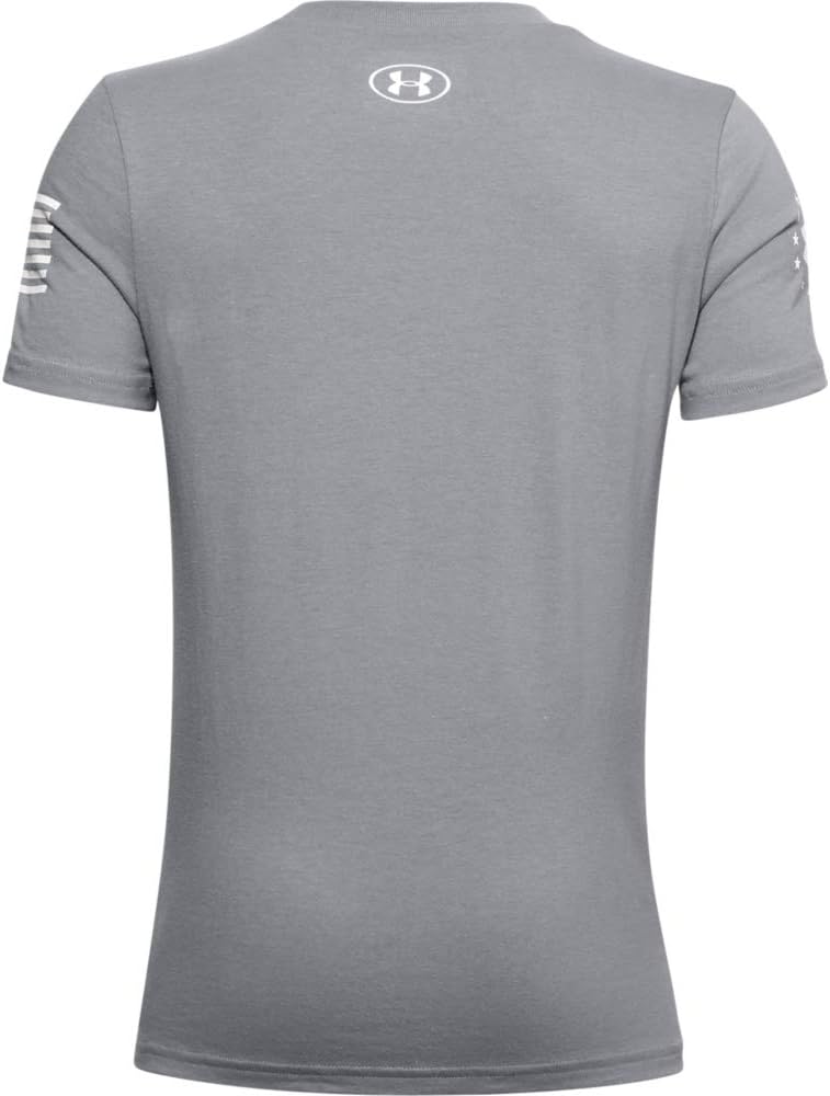 Under Armour Boys' Freedom Logo New T-Shirt: Clothing