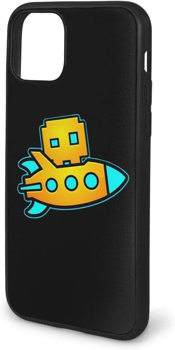 Zhangyanq Geo-met-ry Da-sh IPhone11 Case,iPhone 11 Pro,iPhone 11 Pro Max Tempered Glass Back Cases,Compatible with Shock Absorption Technology Bumper Soft TPU Cover Case