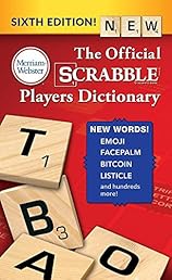 The Official SCRABBLE Players Dictionary, Sixth Edition (mass market paperback)