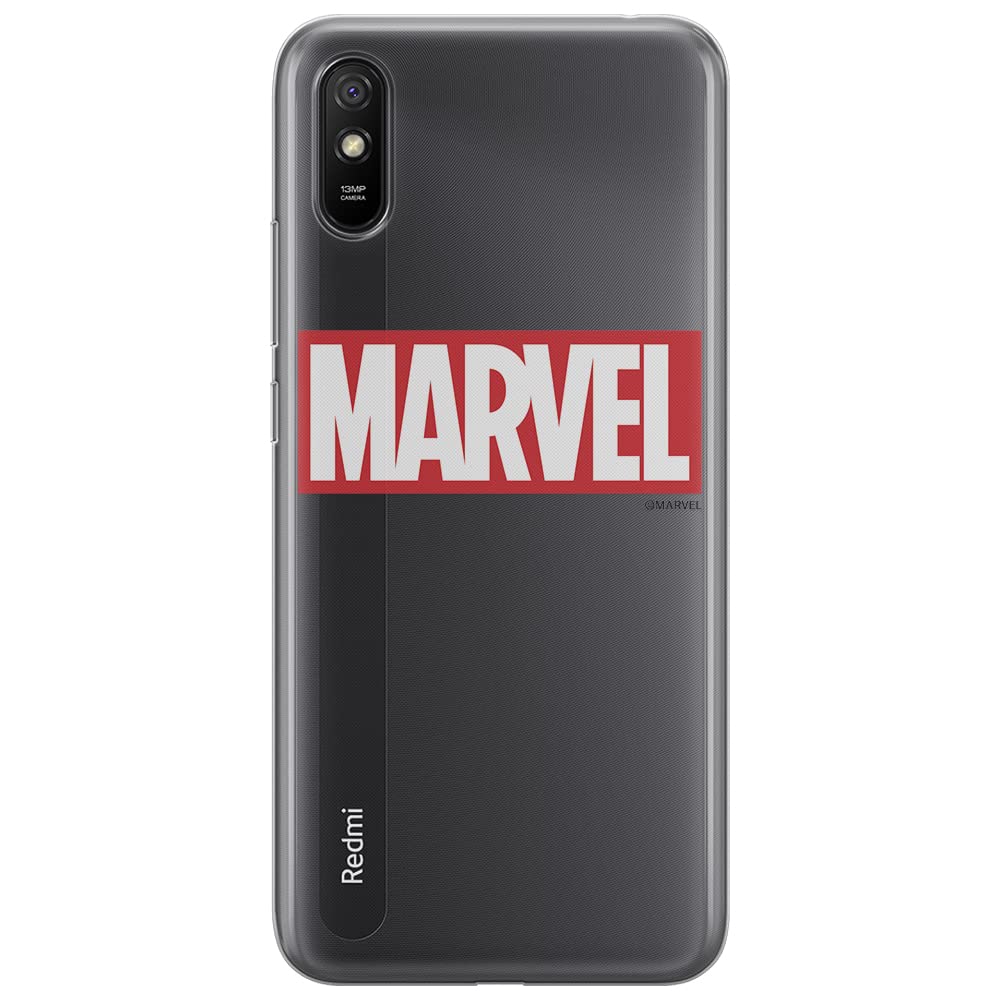 ERT GROUP mobile phone case for Xiaomi REDMI 9A original and officially Licensed Marvel pattern 006 optimally adapted to the shape of the mobile phone, partially transparent