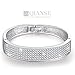 QIANSE Bracelets Gifts for Her for Women Queen Snow Crystal Bangles for Women Bracelet Christmas Birthday Gifts Wedding Jewelry Women Gifts Bracelets for Mom Daughter Wife Girlfriend