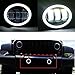 Lantsun DOT Approved 4 Inch 60W LED Fog Lights Halo Ring Angel Eyes for Wrangler 97-17 JK (Pack of 2)