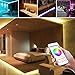 Topled Light Bluetooth LED Strip Light Controller, Waterproof Flexible RGB Strip Light Rope Light Kit Controller, for iOS/Android App Controlled and Festival Decoration (Bluetooth Controller)