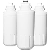 Waterdrop BFCF1 Replacement Water Filter for Waterdrop BFC1, 3 Pack | Reduces Chlorine, Impurities Larger Than 0.01 Micron from Tap Water, Bathroom Sink Filter for Skin