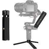 EaxanPic Extended Handle Grip/Tripod 2 in 1 for Gimbal Stabilizer, Tabletop Tripod Stand and Handle Grip for DJI Ronin-S, Zhiyun WEEBILLs, Zhiyun Crane, Desktop Tabletop Stand for DSLR Cameras