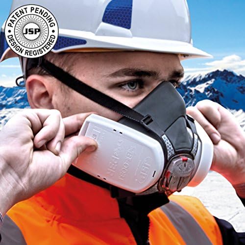 High Performance FORCE 8 Dust Mask, Complete With Twin P3 (98%) Dust Filters.