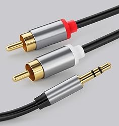 Accessonico 3.5mm to RCA Y AUX Cord Adapter