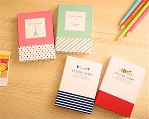 Affe Creative Hardcover Memo Pad Notepad Sticky Notes Kawaii Stationery Diary Notebook , White