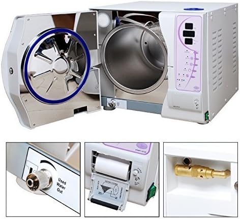 TT DENTAL Autoclave Vacuum Pressure Steam With Data Printer 12L 220V